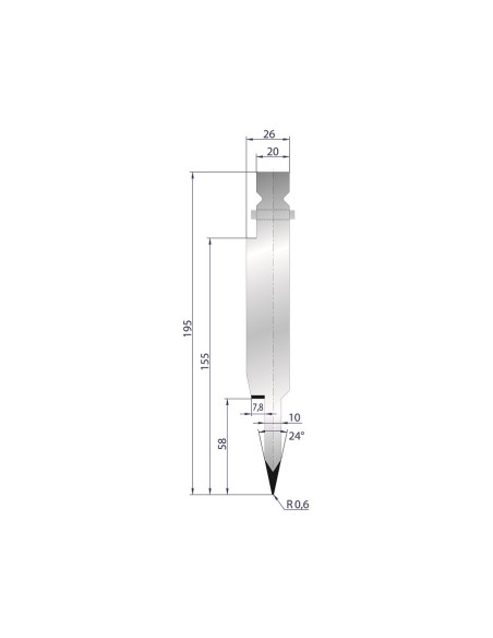 1250 - Flattening hemming tools 24°