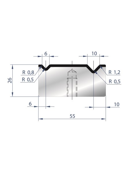 2046 - 2V Dies - 88°