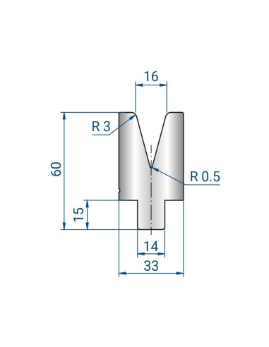 3331 V16 - Matrici 30°