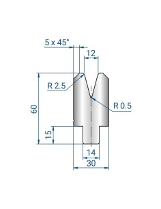 3330 V12 - Matrici 30°