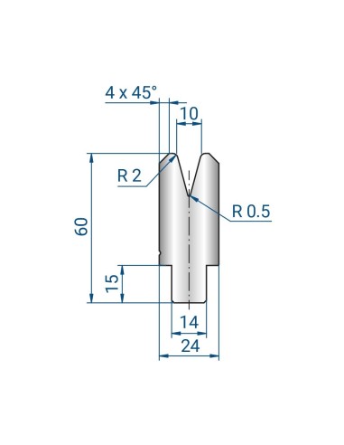 3329 V10 - Matrici 30°