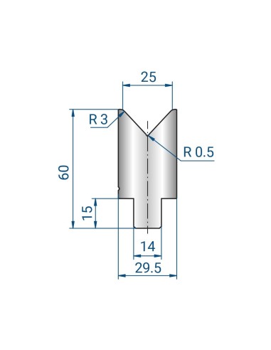 3326 V25 - Matrici 86°