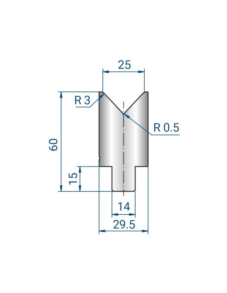 3326 V25 - Matrici 86°