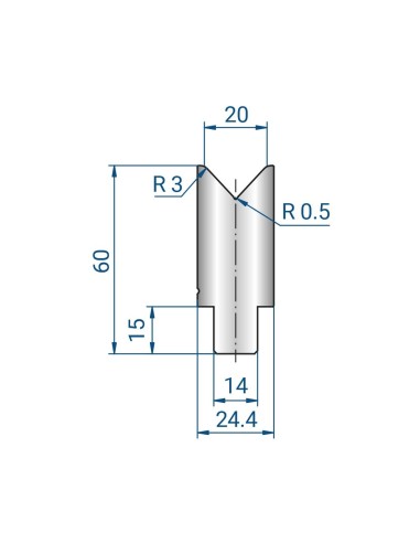 3325 V20 - Matrici 86°