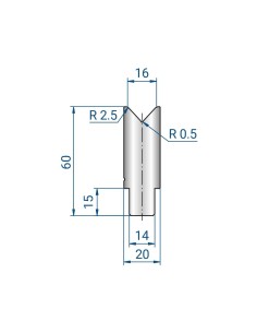 3324 V16 - Matrici 86°