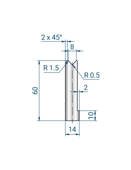 3321 V8 - Matrici 86°