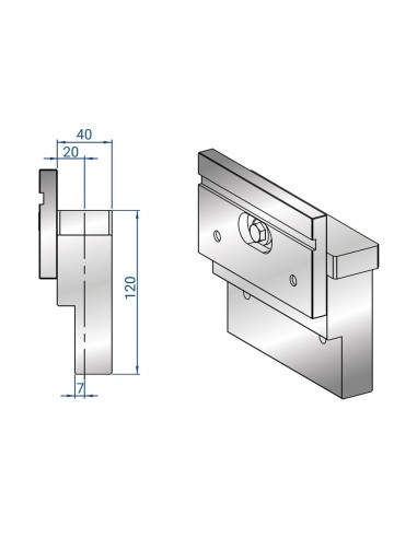 4411 - Intermediario registrabile Heavy Duty Asse 20