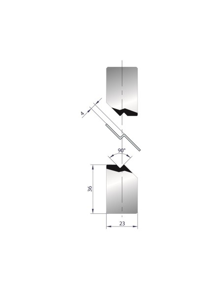1136 - Ezme Kaliplari Z 4 90°