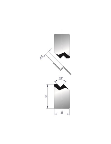 1141 - Coppia Inserti a Z 6,5 90°