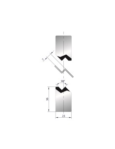 1142 - Coppia Inserti a Z 7 90°