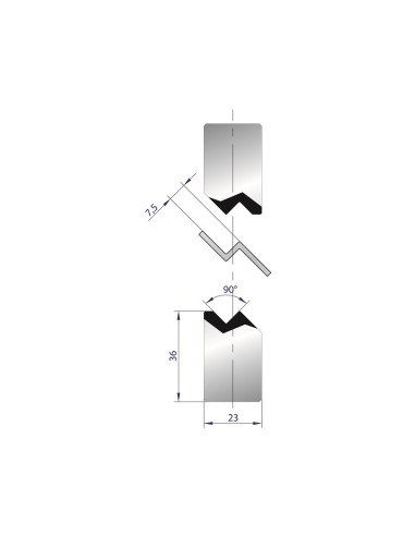 1143 - Coppia Inserti a Z 7,5 90°