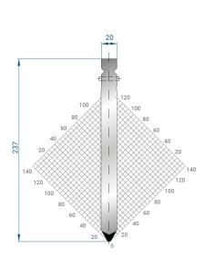 1336 - Poinçon 60°