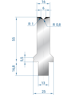 3250 - 1V Dies - 86°