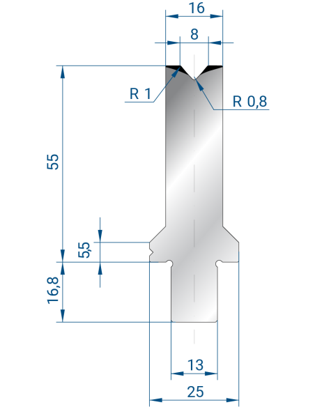 3251 - 1V Dies - 86°