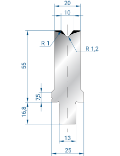 3252 - 1V Dies - 86°