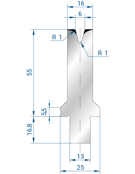 3260 - 1V Dies - 30°