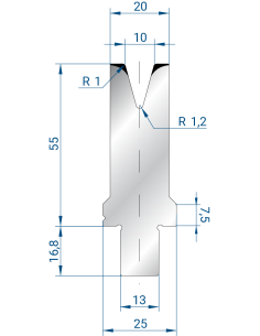 3262 - 1V Dies - 30°