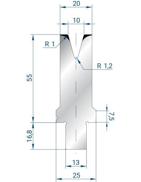 3262 - 1V Dies - 30°