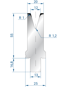3263 - 1V Dies - 30°