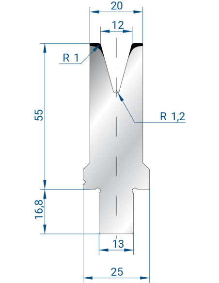 3263 - 1V Dies - 30°