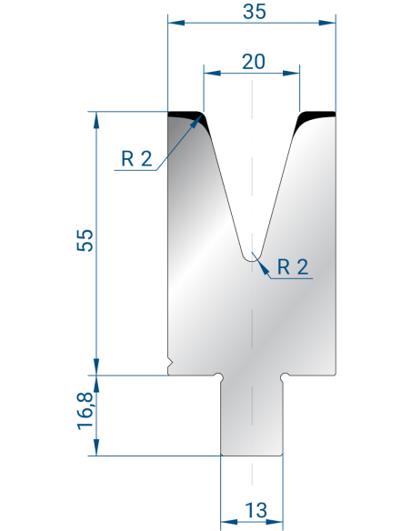 3265 - 1V Dies - 30°