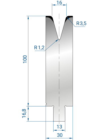 3284 - Matrici 1V - 30°