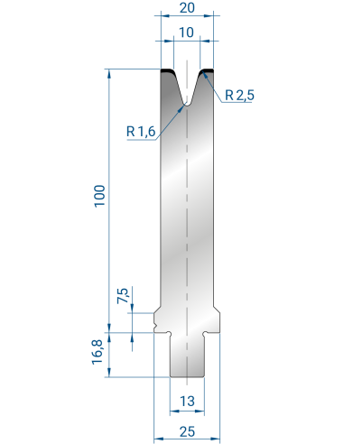 3282 - Matrici 1V - 30°