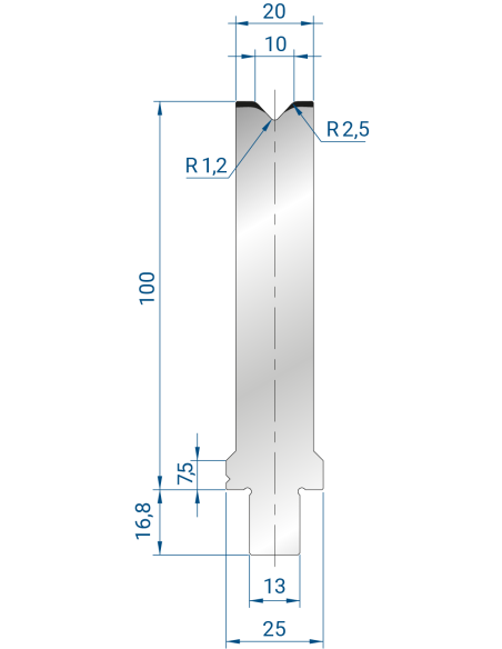 3272 - Matrici 1V - 86°