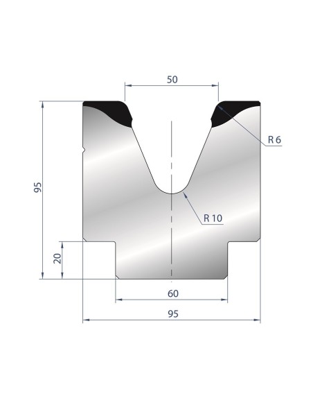 2118 - 1V Dies - 45°