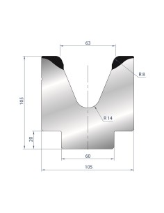 2117 - 1V Dies - 45°