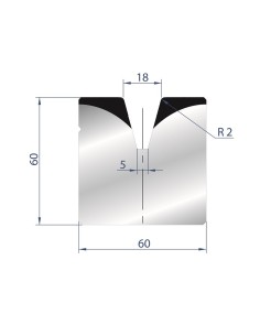 2086 - 1V Dies - 30°