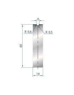 3158 - 1V Dies - Self-centering dies 88°