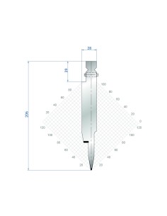 1415 - Hemming Punch 20°
