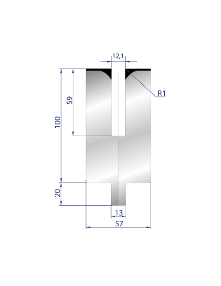 3175 - Flattening hemming tools 24°