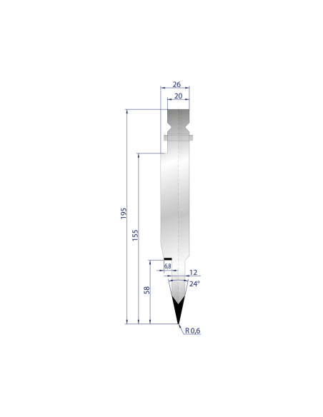 1251 - Flattening hemming tools 24°
