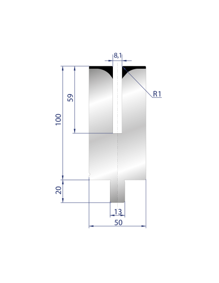 3157 - Flattening hemming tools 28°