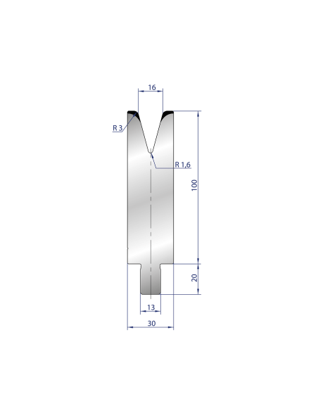3240 - 1V Dies - 30°