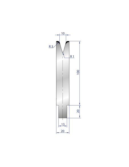 3238 - 1V Dies - 30°