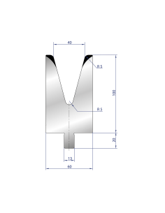 3214 - 1V Dies - 30°