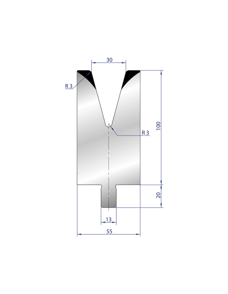 3213 - 1V Dies - 30°