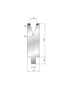 3211 - 1V Dies - 30°