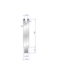 3208 - 1V Dies - 30°