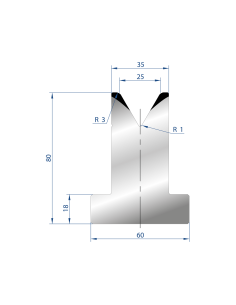 3025 – T Dies – 60°