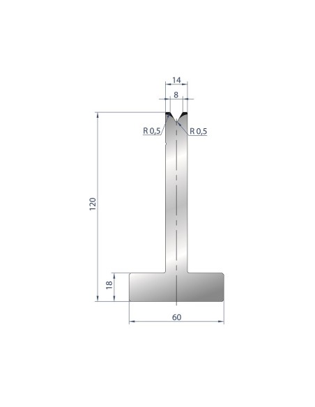 3060 – T Dies – 60°