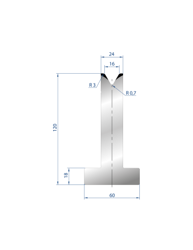 3063 – T Dies – 60°