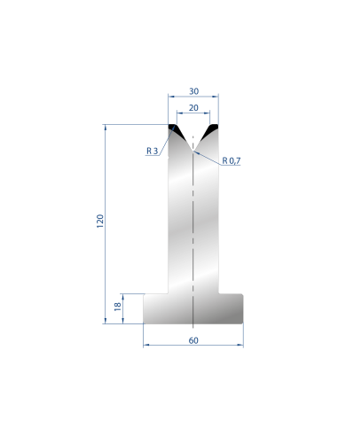 3064 – T Dies – 60°