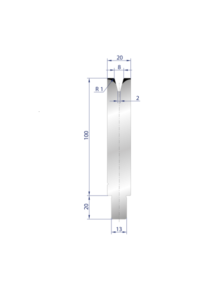 3137 - 1V Dies - 30°
