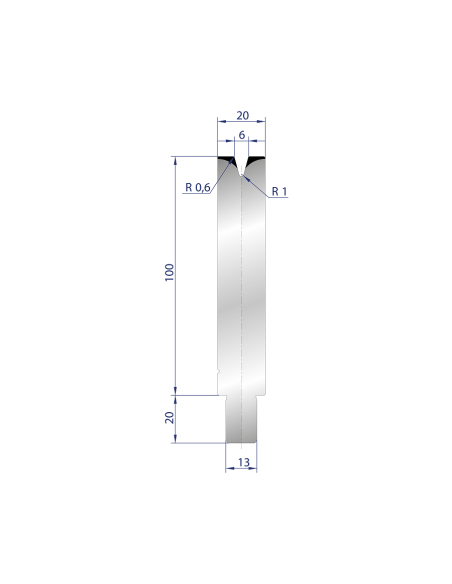 3136 - 1V Dies - 30°