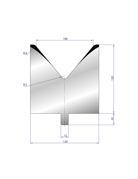 3223 - 1V Dies - 80°