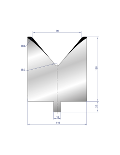 3222 - 1V Dies - 80°